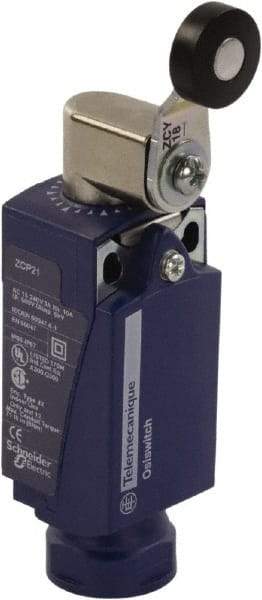 Telemecanique Sensors - SPDT, NC/NO, 240 VAC, 250 VDC, Screw Terminal, Rod Lever Actuator, General Purpose Limit Switch - 1, 2, 4, 6, 12, 13 NEMA Rating, IP66, IP67 IPR Rating - USA Tool & Supply
