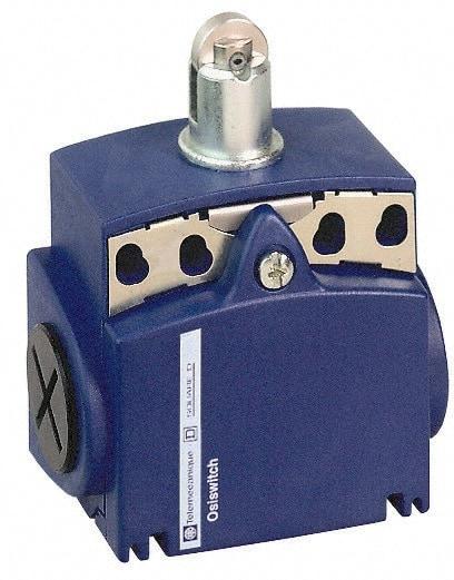 Telemecanique Sensors - SPDT, NC/NO, 240 VAC, 250 VDC, Screw Terminal, Roller Plunger Actuator, General Purpose Limit Switch - 1, 2, 4, 6, 12, 13 NEMA Rating, IP66, IP67 IPR Rating - USA Tool & Supply