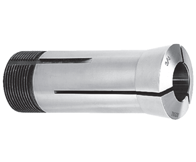 7/16" 5C Round Collet with Internal & External Threads - Part # 5C-RI28-BV - USA Tool & Supply