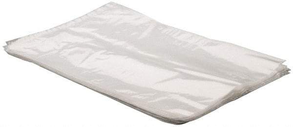 Made in USA - 12 x 18", 2 mil Open Top Polybags - Regular-Duty - USA Tool & Supply