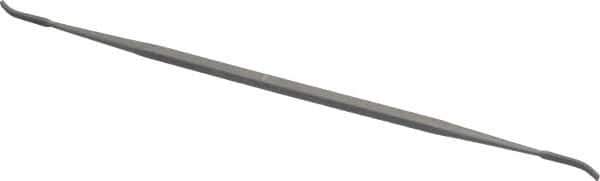 Grobet - 6" Riffler Precision Swiss Pattern File - Die Sinker's Handle - USA Tool & Supply