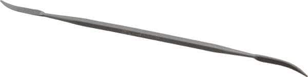 Grobet - 6" Riffler Precision Swiss Pattern File - Die Sinker's Handle - USA Tool & Supply