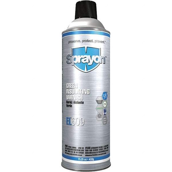 Sprayon - Green, Gloss, Epoxy Spray Paint - 16 oz Container - USA Tool & Supply