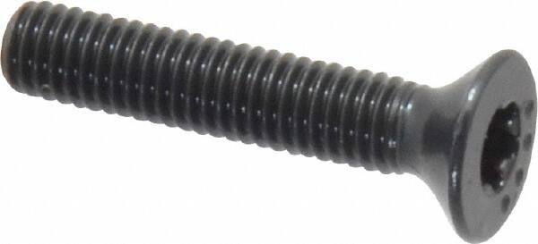 Camcar - #10-32 UNF Torx Plus Drive, 82° Flat Screw - Alloy Steel, Black Oxide Finish, Fully Threaded, 1" OAL - USA Tool & Supply