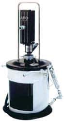 ARO/Ingersoll-Rand - Grease Lubrication 4 Lb/min Flow Carbon Steel Air-Operated Pump - For 35 Lb Container - USA Tool & Supply