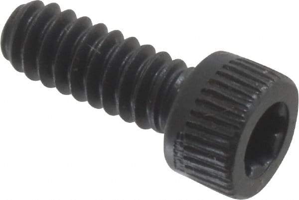Camcar - #6-32 UNC Torx Plus Drive, Socket Cap Screw - Alloy Steel, Black Oxide Finish, Fully Threaded, 3/8" Length Under Head - USA Tool & Supply