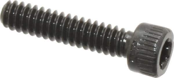 Camcar - #6-32 UNC Torx Plus Drive, Socket Cap Screw - Alloy Steel, Black Oxide Finish, Fully Threaded, 5/8" Length Under Head - USA Tool & Supply