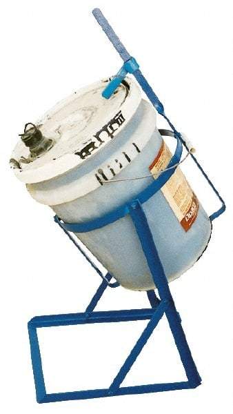 Vestil - 100 Lb Load Capacity, 5 Gal Pail Tipper - 14-5/8" Wide x 32-3/16" High - USA Tool & Supply