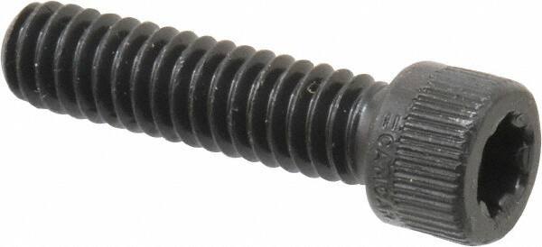 Camcar - 1/4-20 UNC Torx Plus Drive, Socket Cap Screw - Alloy Steel, Black Oxide Finish, Fully Threaded, 1" Length Under Head - USA Tool & Supply