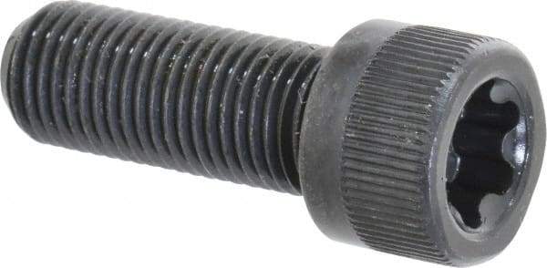 Camcar - 3/8-24 UNF Torx Plus Drive, Socket Cap Screw - Alloy Steel, Black Oxide Finish, Fully Threaded, 1" Length Under Head - USA Tool & Supply