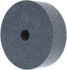 Norton - 3" Diam x 1/2" Hole x 1" Thick, H Hardness, 100 Grit Surface Grinding Wheel - Silicon Carbide, Type 1, Fine Grade, 10,825 Max RPM, Vitrified Bond, No Recess - USA Tool & Supply