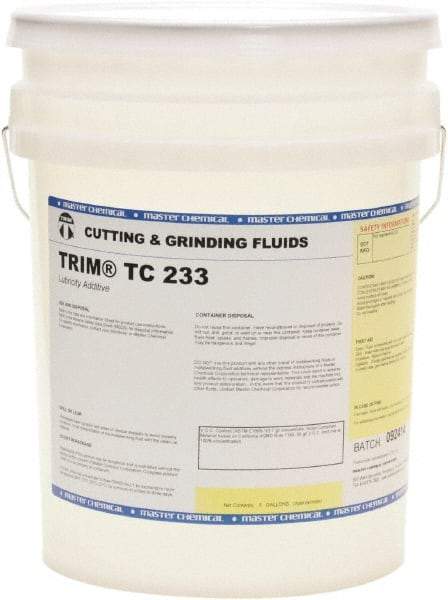 Master Fluid Solutions - 5 Gal Pail Lubricity Additive - Low Foam - USA Tool & Supply