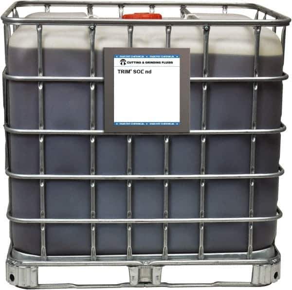 Master Fluid Solutions - Trim SOL nd, 270 Gal Tote Cutting & Grinding Fluid - Water Soluble, For Cutting, Grinding - USA Tool & Supply