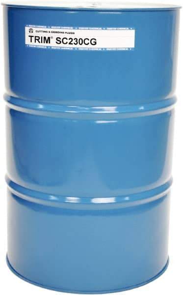 Master Fluid Solutions - Trim SC230CG, 54 Gal Drum Cutting & Grinding Fluid - Semisynthetic, For Cutting, Grinding - USA Tool & Supply