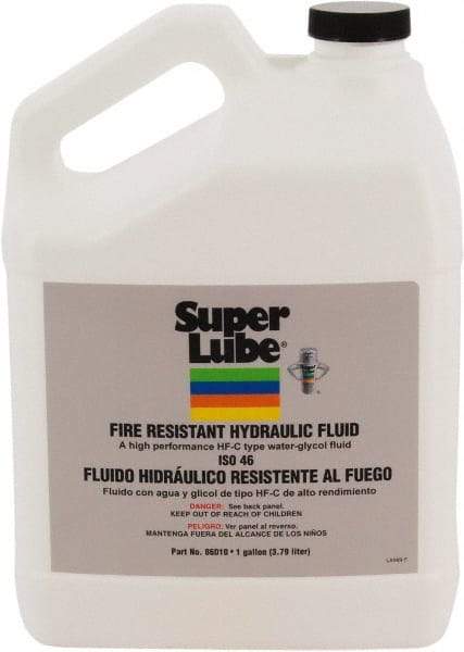 Synco Chemical - 1 Gal Bottle Synthetic Hydraulic Oil - -20 to 60°F, ISO 46, 40-46 cSt at 100°F - USA Tool & Supply