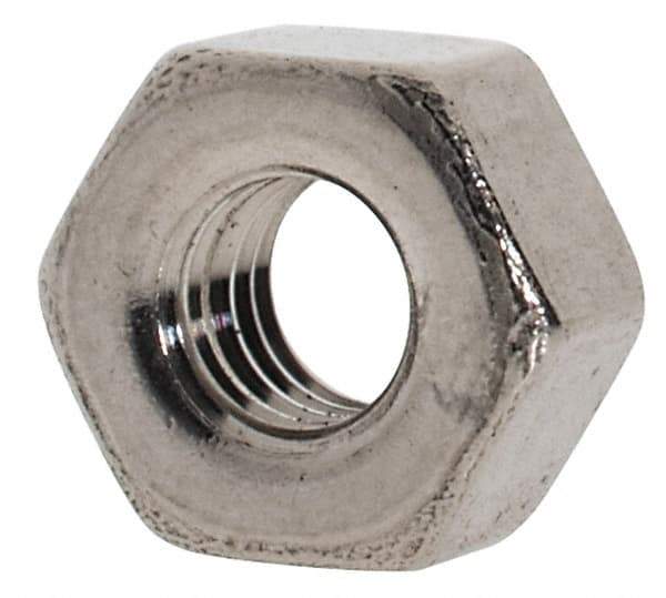 Value Collection - M3x0.50 Metric Coarse Stainless Steel Right Hand Heavy Hex Nut - 5.5mm Across Flats, 3mm High, Uncoated - USA Tool & Supply