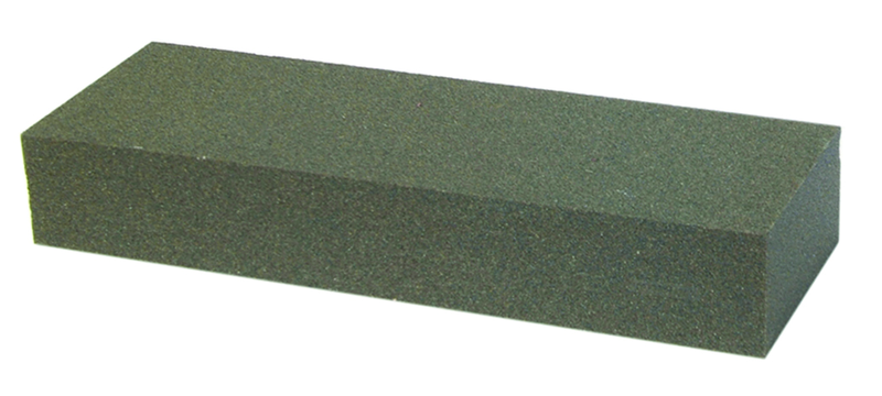 1 x 2 x 6" - Rectangular Shaped India Bench-Single Grit (Coarse Grit) - USA Tool & Supply
