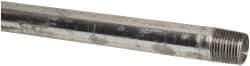 B&K Mueller - Schedule 40, 1/2 x 24" Galvanized Pipe Nipple - Threaded Steel - USA Tool & Supply