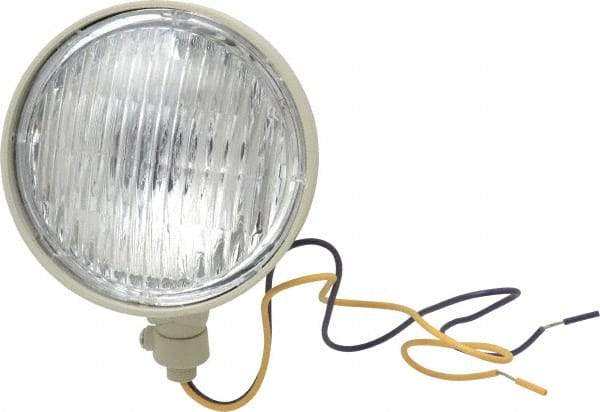 Mule - 1 Head, 6 VDC, Polycarbonate, Incandescent Remote Emergency Lighting Head - 9 Watt, Battery Not Included - USA Tool & Supply