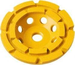 DeWALT - 7" Diam x 1-1/2" Thick, Surface Grinding Wheel - Diamond, Medium Grade, 8,700 Max RPM - USA Tool & Supply