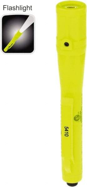 Bayco - LED Bulb, Mini Flashlight - Green Polycarbonate Body, AAA Batteries - USA Tool & Supply