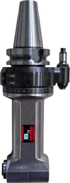 Parlec - Right Angle Milling Head - CAT50 Spindle Taper, Compatible with CNC Machine, Includes Grease, Instructions, Stop Block and Wrenches - USA Tool & Supply