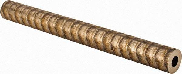 Made in USA - 1-1/4 Inch Outside Diameter x 13 Inch Long, Aluminum Bronze Round Tube - 3/4 Inch Inside Diameter, Alloy Aluminum Bronze (CDA 954), 4 Lb. Shipping Weight - USA Tool & Supply
