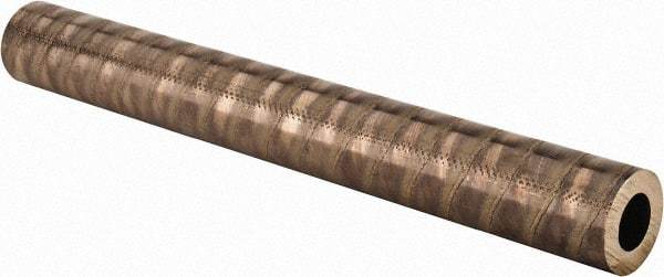 Made in USA - 1-1/2 Inch Outside Diameter x 13 Inch Long, Aluminum Bronze Round Tube - 1 Inch Inside Diameter, Alloy Aluminum Bronze (CDA 954), 5 Lb. Shipping Weight - USA Tool & Supply