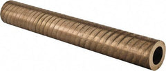 Made in USA - 1-3/4 Inch Outside Diameter x 13 Inch Long, Aluminum Bronze Round Tube - 1-1/4 Inch Inside Diameter, Alloy Aluminum Bronze (CDA 954), 5 Lb. Shipping Weight - USA Tool & Supply