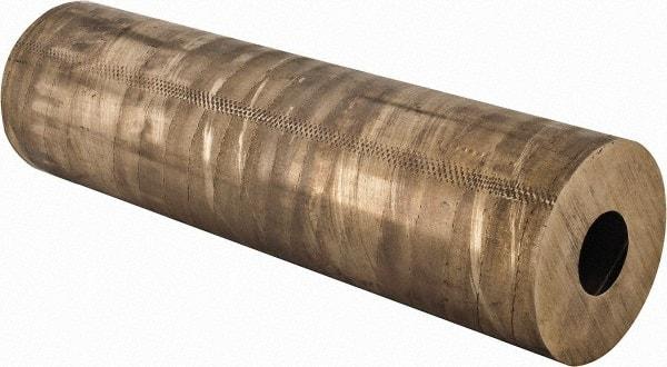 Made in USA - 3-1/2 Inch Outside Diameter x 13 Inch Long, Aluminum Bronze Round Tube - 1-1/2 Inch Inside Diameter, Alloy Aluminum Bronze (CDA 954), 30 Lb. Shipping Weight - USA Tool & Supply