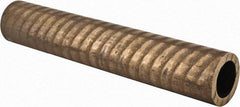 Made in USA - 2-1/4 Inch Outside Diameter x 13 Inch Long, Aluminum Bronze Round Tube - 1-3/4 Inch Inside Diameter, Alloy Aluminum Bronze (CDA 954), 7 Lb. Shipping Weight - USA Tool & Supply