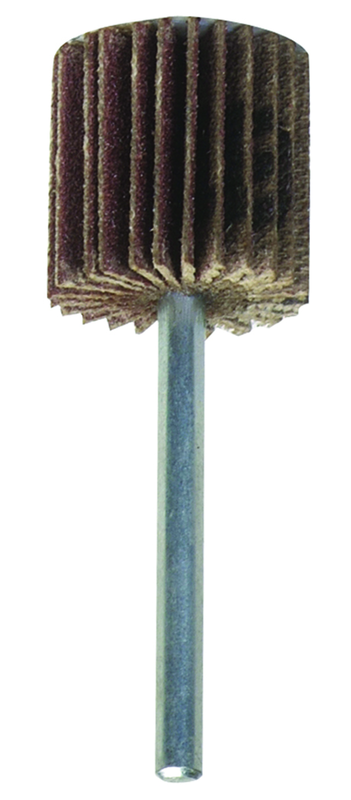 6 x 1/2 x 1" - 80 Grit - Ceramic Aluminum Oxide - Flap Wheel - USA Tool & Supply