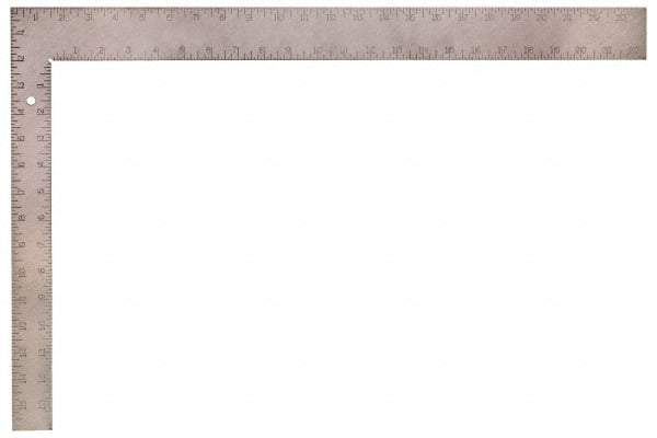 Empire Level - 24" Blade Length x 2" Blade Width, 16" Base Length x 1-1/2" Base Width Steel Square - 2 Inch Wide Blade, 1-1/2 Inch Wide Base - USA Tool & Supply