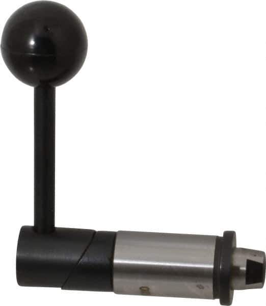 TE-CO - Tapered Cam Action Indexing Plunger - 0.7515" Body Diam, 1-1/8" Body Length, 3" Handle Length, 5/16" Plunger Projection - USA Tool & Supply