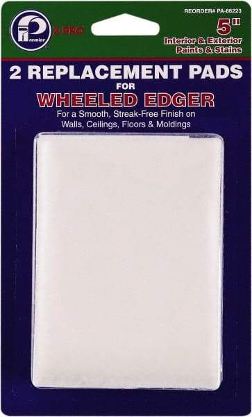 Premier Paint Roller - 5" Paint Pad - For Wheeled Edgers - USA Tool & Supply