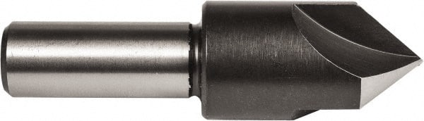 Union Butterfield - 1/4" Head Diam, 3/16" Shank Diam, 3 Flute 100° High Speed Steel Countersink - USA Tool & Supply