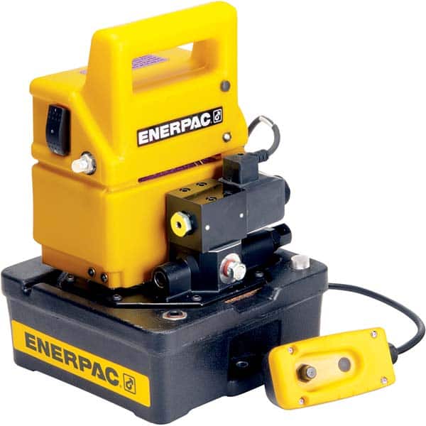 Enerpac - Power Hydraulic Pumps & Jacks Type: Electric Pressure Rating (psi): 10000 - USA Tool & Supply