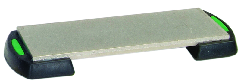 6 x 2 x 1/4" - 600 Grit - Green Stackable Diamond Benchstone - USA Tool & Supply