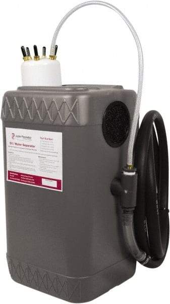 PRO-SOURCE - Air Compressor Condensate Management Filter - 1/4" Hose Barb, 200 psi, Gravity & Displacement Drain - USA Tool & Supply