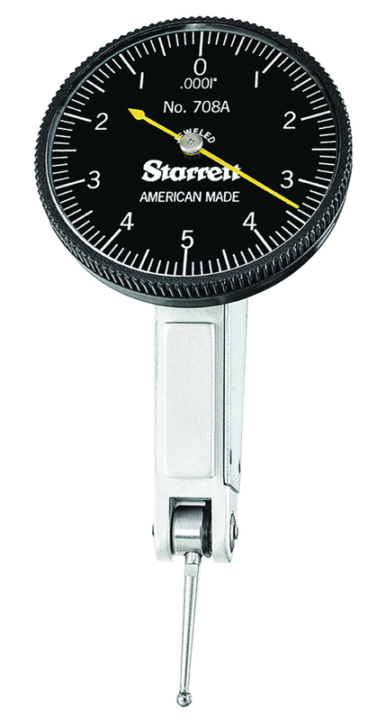 B708AZ W/SLC DIAL TEST INDICATOR - USA Tool & Supply