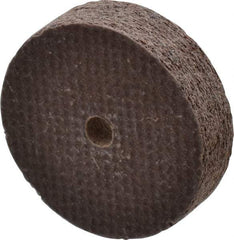 Cratex - 1" Diam x 1/8" Hole x 1/4" Thick, 54 Grit Surface Grinding Wheel - Aluminum Oxide, Type 1, Coarse Grade, 54,240 Max RPM, No Recess - USA Tool & Supply