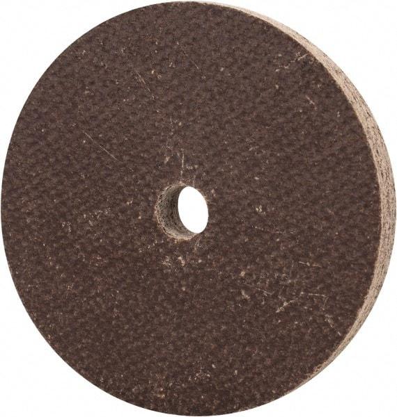 Cratex - 2" Diam x 1/4" Hole x 1/4" Thick, 54 Grit Surface Grinding Wheel - Aluminum Oxide, Type 1, Coarse Grade, 27,120 Max RPM, No Recess - USA Tool & Supply