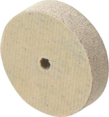 Cratex - 1" Diam x 1/8" Hole x 1/4" Thick, 80 Grit Surface Grinding Wheel - Aluminum Oxide, Type 1, Medium Grade, 36,290 Max RPM, No Recess - USA Tool & Supply