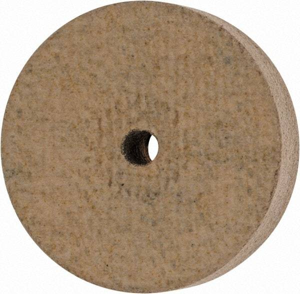 Cratex - 1" Diam x 1/8" Hole x 1/4" Thick, 120 Grit Surface Grinding Wheel - Aluminum Oxide, Type 1, Fine Grade, 36,290 Max RPM, No Recess - USA Tool & Supply