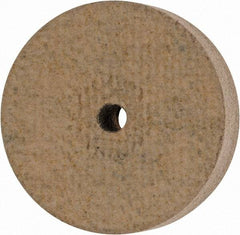 Cratex - 1" Diam x 1/8" Hole x 1/4" Thick, 120 Grit Surface Grinding Wheel - Aluminum Oxide, Type 1, Fine Grade, 36,290 Max RPM, No Recess - USA Tool & Supply