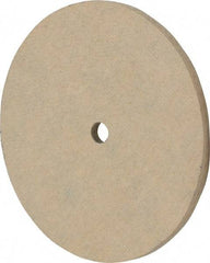 Cratex - 3" Diam x 1/4" Hole x 1/8" Thick, 120 Grit Surface Grinding Wheel - Aluminum Oxide, Type 1, Fine Grade, 12,095 Max RPM, No Recess - USA Tool & Supply