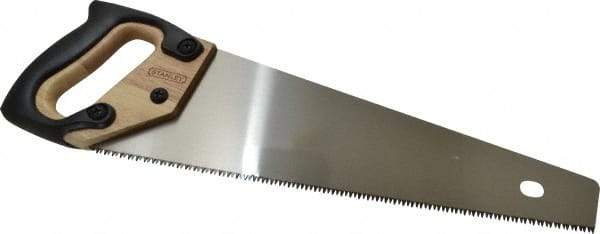 Stanley - 15" Blade Handsaw - Aluminum, ABS, TPR Handle - USA Tool & Supply