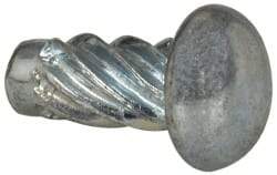 Value Collection - #4 Round Head Sheet Metal Screw - Steel, 1/4" Length Under Head, AISI 1016, ASME B18.6.3 & ASME B18.6.4, Grade 1016-1024 - USA Tool & Supply