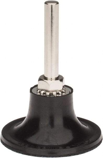 Tru-Maxx - 2" Diam Quick-Change Type R Disc Backing Pad - 1/4" Shank Diam, Soft Density, 30,000 RPM, Quick-Lok Compatible - USA Tool & Supply