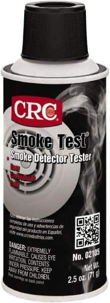 CRC - Alarm Testers & Maintenance Products Type: Aerosol Smoke Alarm Tester Test System Compatibility: Universal Smoke Detector Tester - USA Tool & Supply